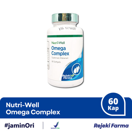 Nutriwell Omega Complex - 60 Kapsul