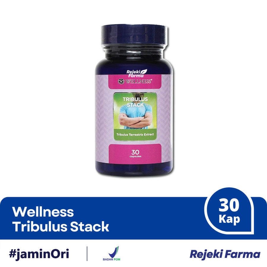 WellNess Tribulus Stack - 30 Kapsul