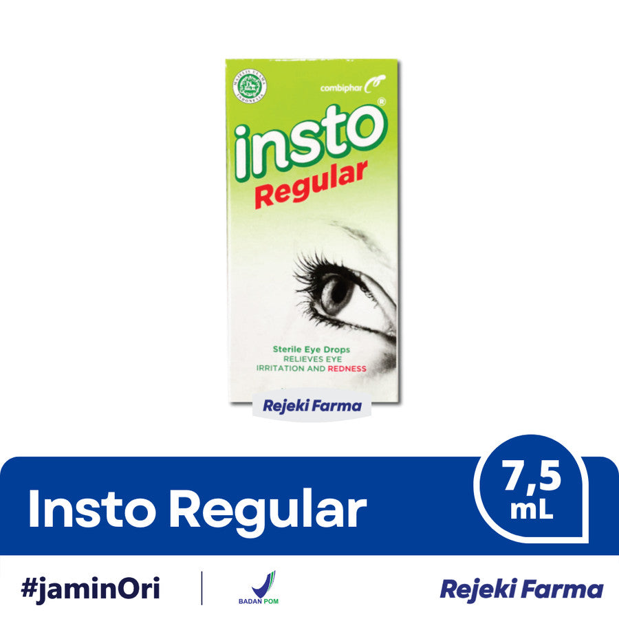 Insto Regular Eye Drops - 1 Botol 7.5 mL